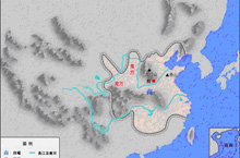 商朝地图——中国古代商朝地图